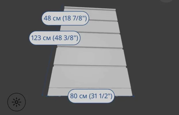 MALM komoda sa 6 fioka, bela