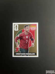 zlatni extra sticker Ronalda