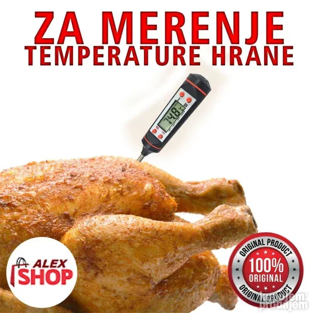 Profi Digitalni termometar za meso i tečnosti