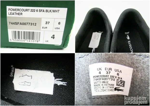 Lacoste Powercourt patike KOŽA N4844