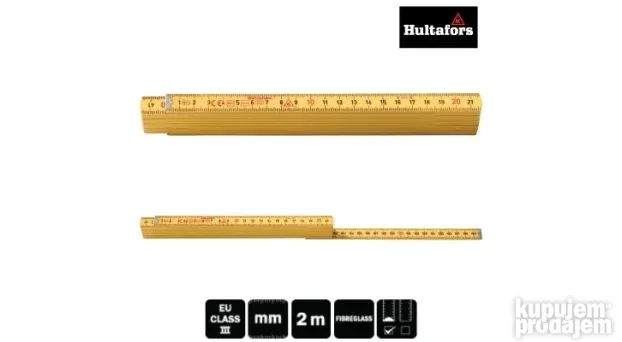 Preklopni metar od fiberglasa GE59 2m