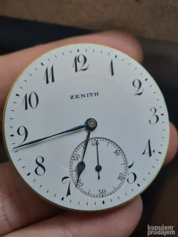 Zenith Prima mehanizam i cifer