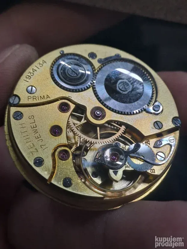 Zenith Prima mehanizam i cifer