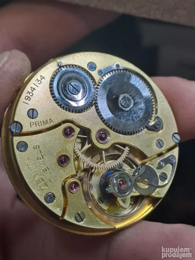 Zenith Prima mehanizam i cifer