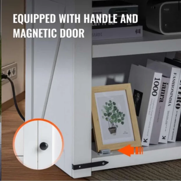 noćni sto sa USB priključcima i uticnicama