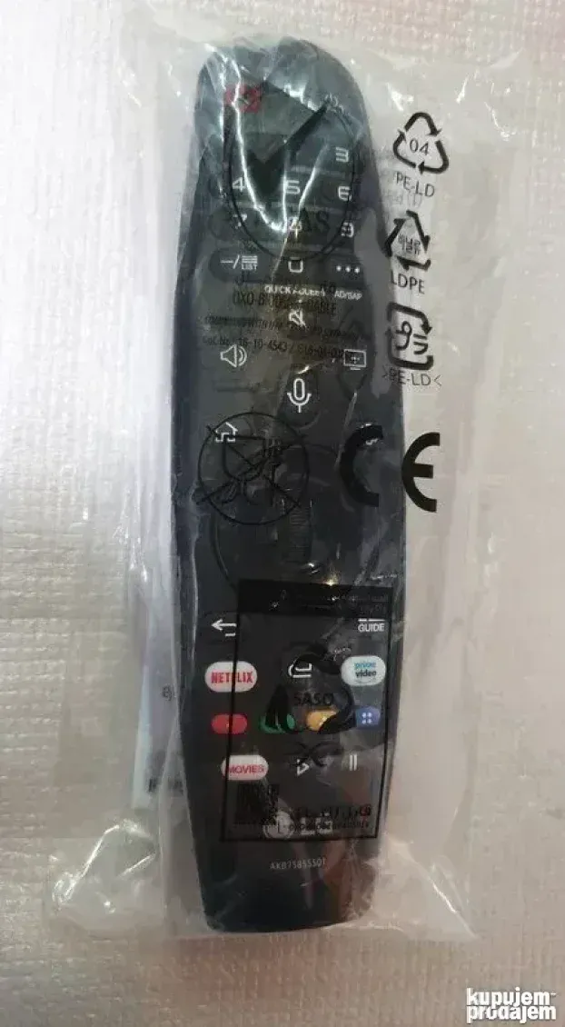 LG daljinski AN-MR650A MR600A MAGIC smart mr 600a 650a