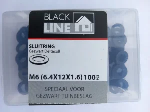 Ravna podloška fi-6 crna