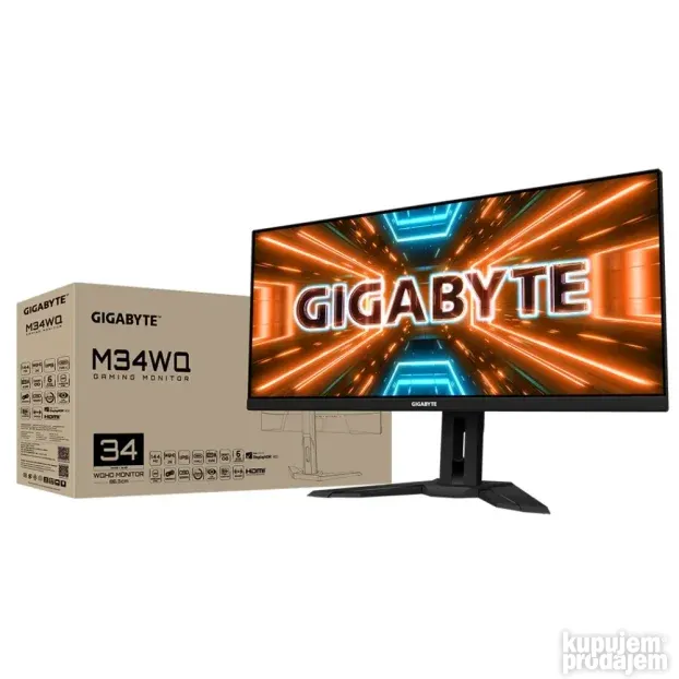 GIGABYTE M34WQ Monitor