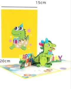 3D Cestitka DINOSAURUS