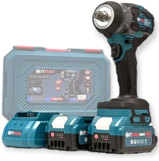 HT-IWS-1550X.Pro Aku Udarni Odvrtač HITMAN 1550Nm na lageru!