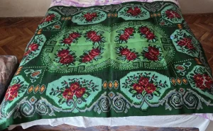 Unikatni vuneni ćilim ručni rad Etno šara