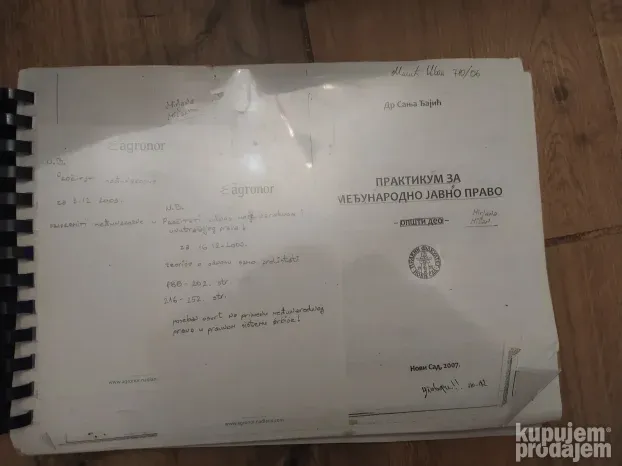 Praktikum za medjunarodno javno pravo - Sanja Djaic