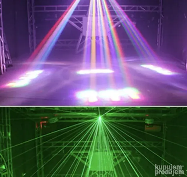 LED ROTO GLAVA RGB roto glava laser roto glava