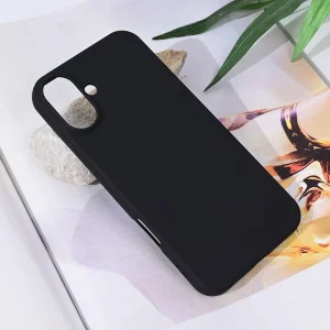 Torbica Teracell Soft Velvet za iPhone 16 Plus 6.7 - Crna