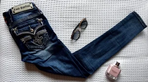 ROCK REVIVAL HANNE ORIGINAL zenske skinny farmerke 25 XS
