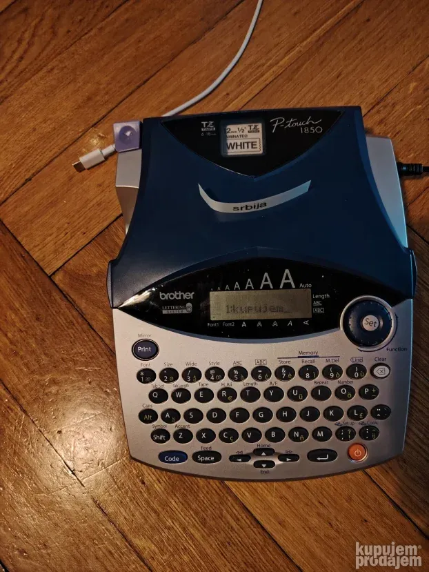 Brother P touch 1850 stampac