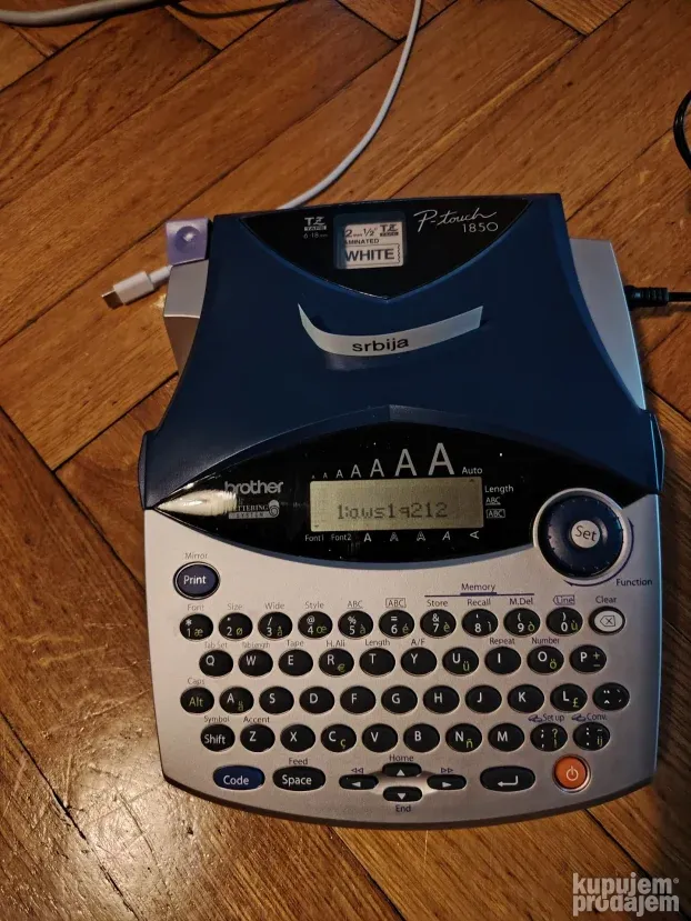 Brother P touch 1850 stampac