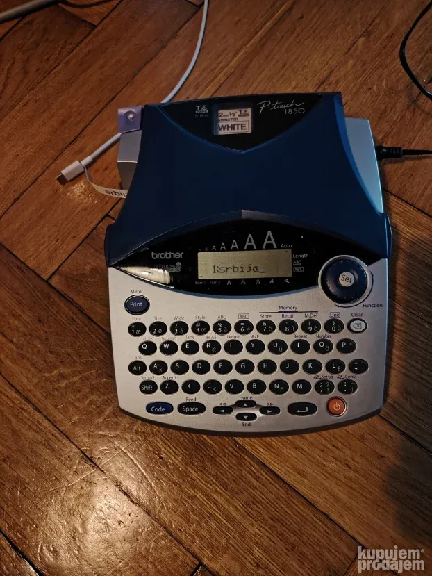 Brother P touch 1850 stampac