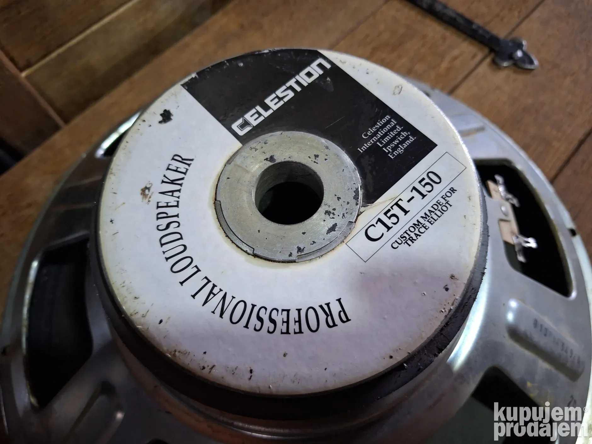 Trace Elliot 1524T Celestion C15H-200 1本 Celestion C15T Custom Made For Trace Elliot 15
