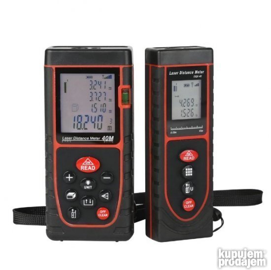 Laserski merac daljine sa libelom 40m