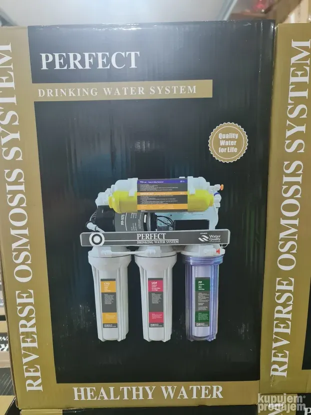 Filter za vodu 7 stepeni + uv + pumpa akcija -50%
