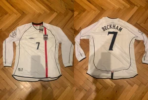 David Beckham England Fifa World Cup 2002 dres dugi rukav