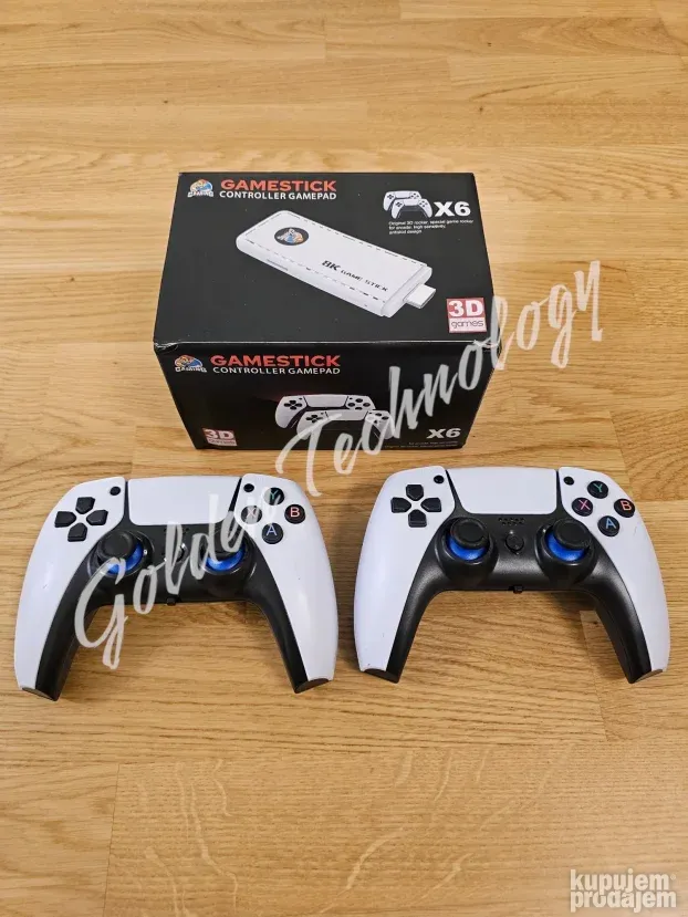 Game stick X6 retro konzola sega retro igrice 40000 + POKLON
