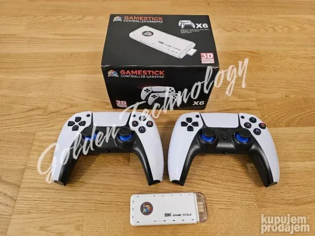 Game stick X6 retro konzola sega retro igrice 40000 + POKLON