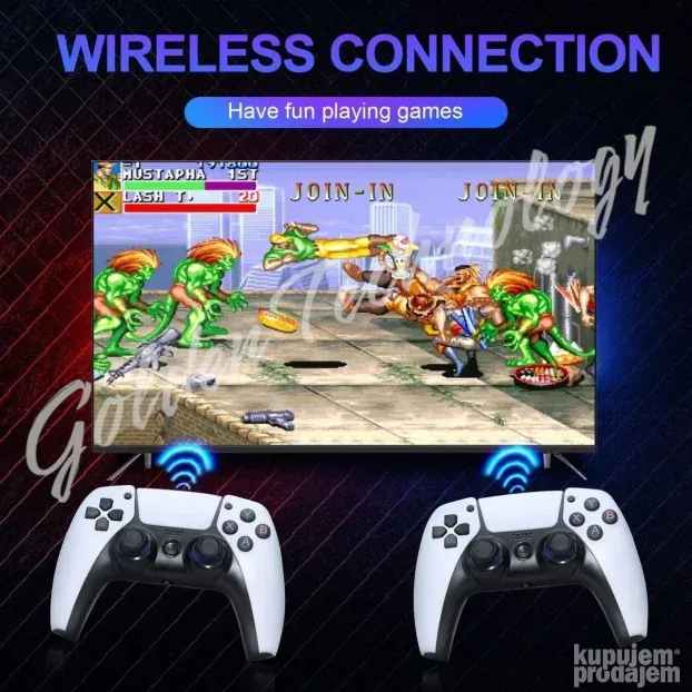 Game stick X6 retro konzola sega retro igrice 40000 + POKLON