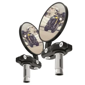 Bar end moto retrovizori za motor OXFORD crni