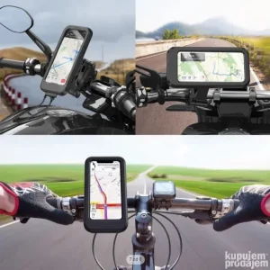 Vodootporni nosac za mobilni telefon motor, skuter, bicikl