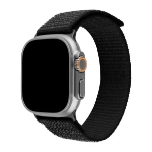 FIXED Nylon Sporty Strap for Apple Watch Ultra 49mm black