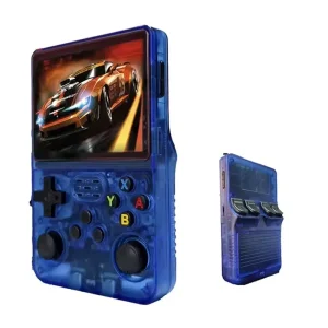 Rucna konzola GAME MASTER R36S 64GB plava - NOVO GARANCIJA