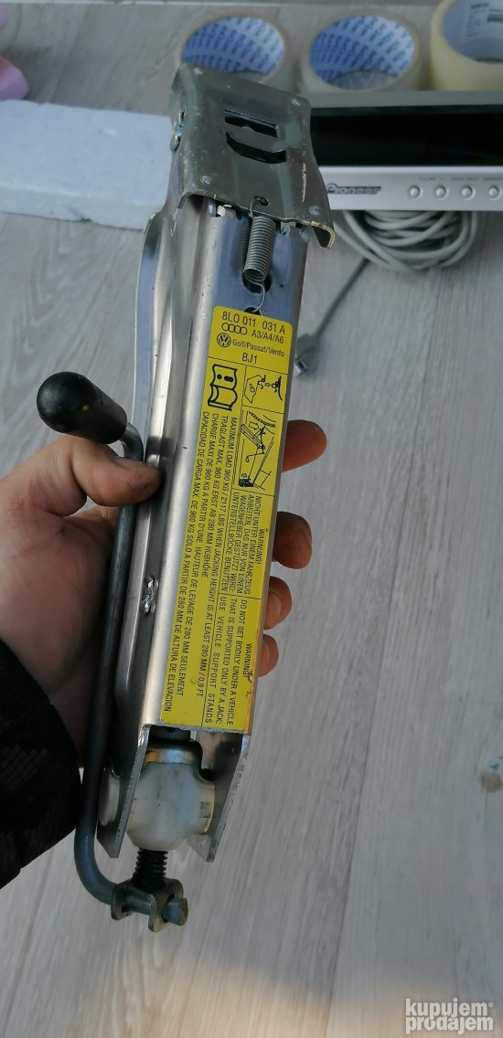 dizalica zaba za auto audi a3,a4,a6,vw, do 960kg.