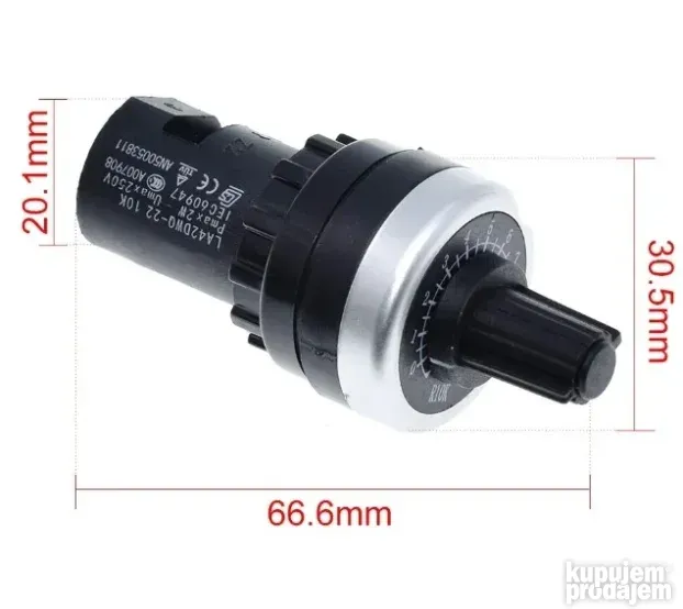 LA42DWQ-22 potenciometar 2K Ohm