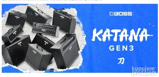 Boss Katana pojacala