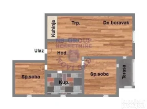 Adice, 2.5 dvoiposoban, 42 m²