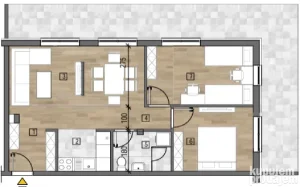 Orlovićeva, Ruma, Borkovac, 3.0 trosoban, 82 m²