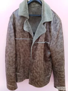 Muski monton sa krznom ktokodil print