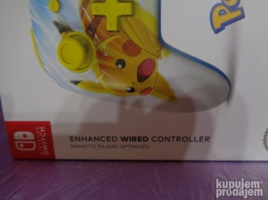 Pokemon SWITCH Wired Kontroler NOVO