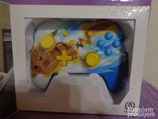 Pokemon SWITCH Wired Kontroler NOVO