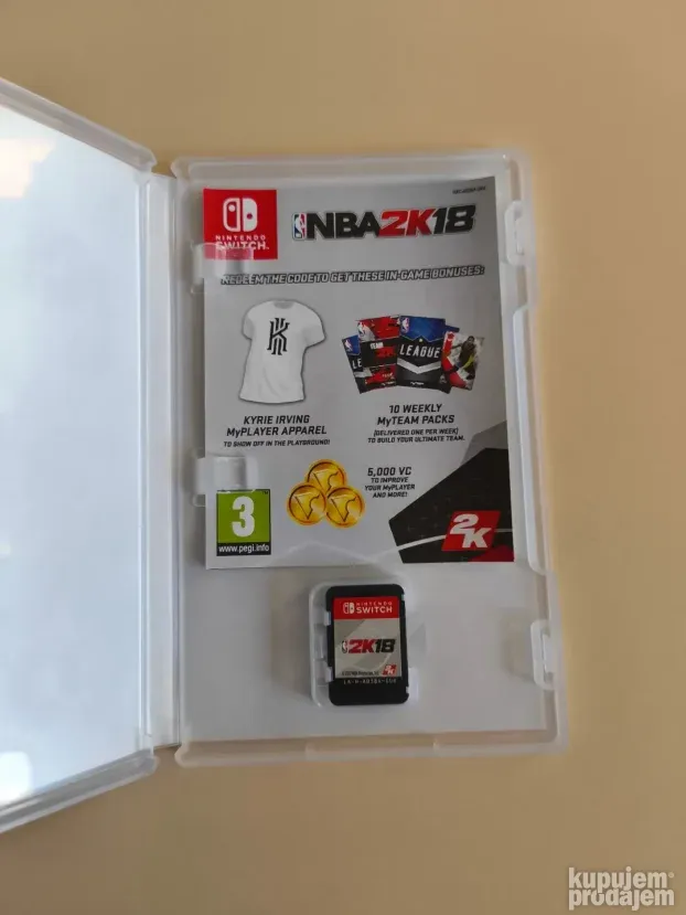 NBA 2k18 Nintendo Switch i Nintendo Switch 2