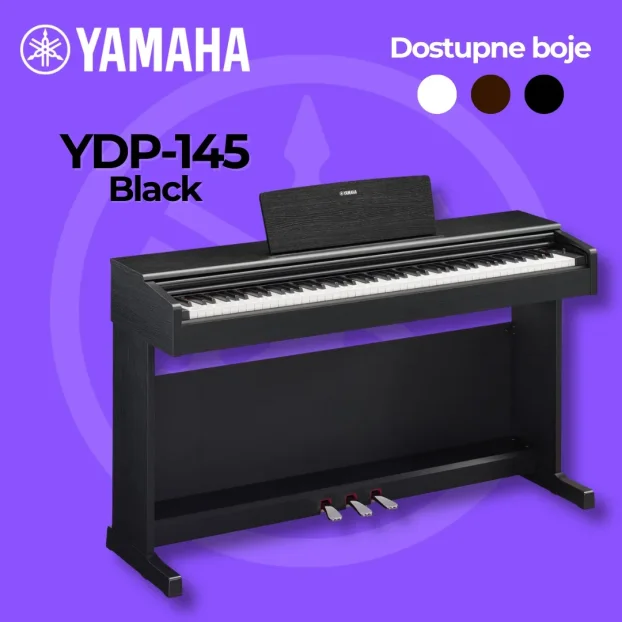 Yamaha YDP 145 - Dostupno u 3 boje