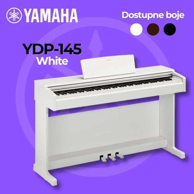 Yamaha YDP 145 - Dostupno u 3 boje