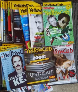 Yellow cab časopis