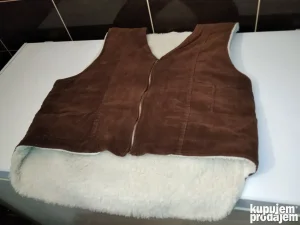 Somotni prsluk, vuna iznutra