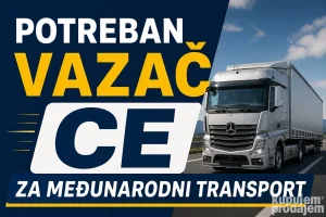 vozac C i E