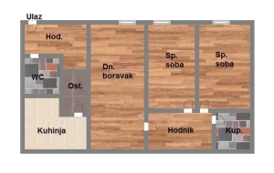 Salajka 62m2; š:499581