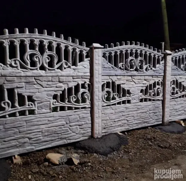Betonske Ograde izrada + ugradnja
