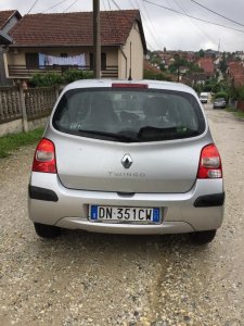 Renault twingo 2 gepek staklo